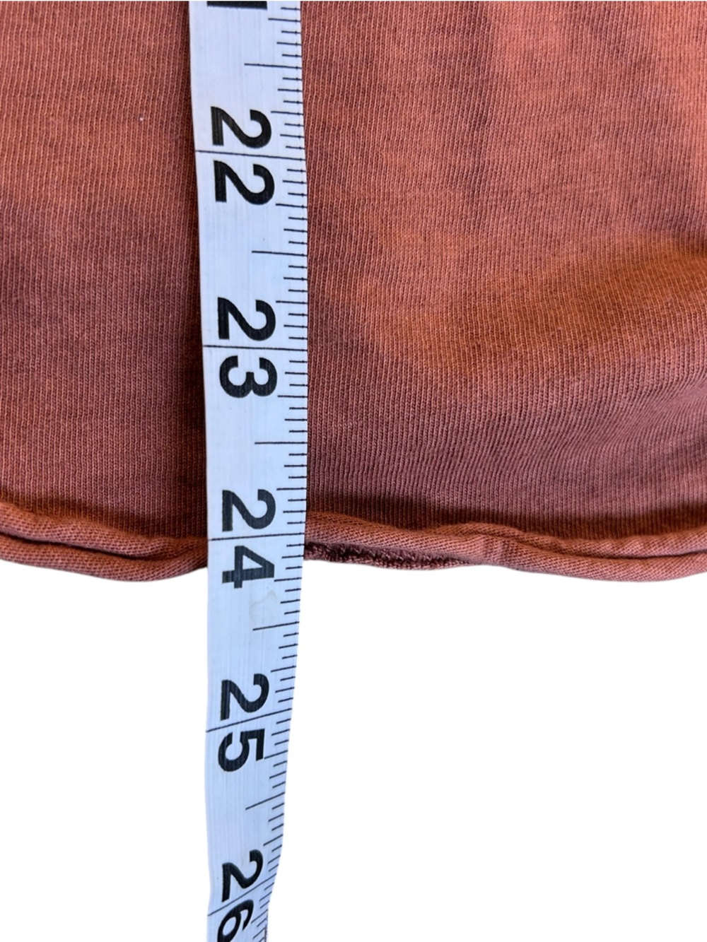 Free People WE THE FREE Clover Puff Shoulder Top Mesa (Rust/Terracotta) Small - Picture 9 of 10
